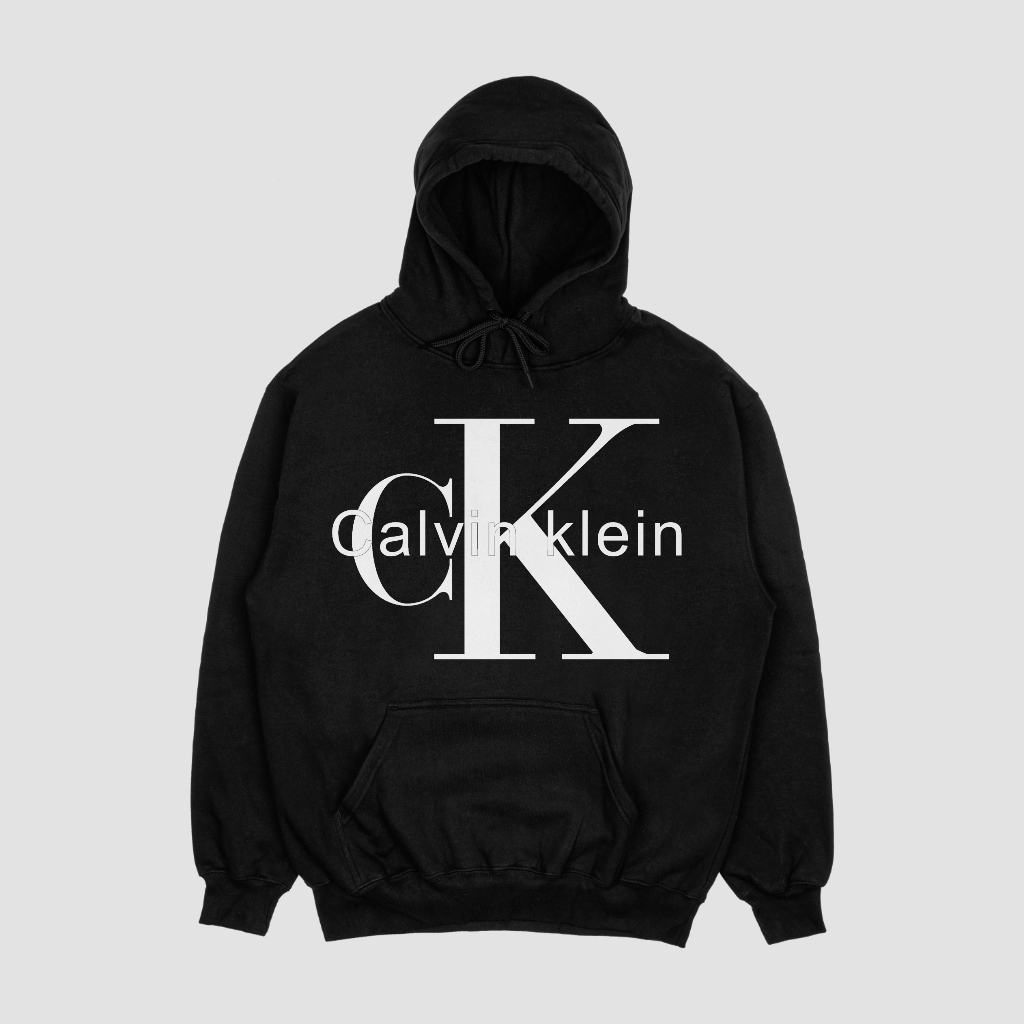 Calvin Kleinスウェット クル パーカー プリント  綿　男女兼用