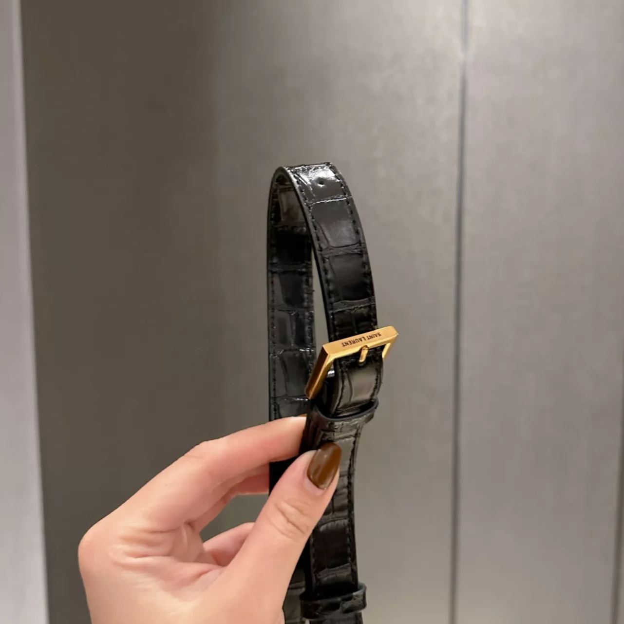 【サンローラン】SAINT LAURENT/レザー スモール サッチェルバッグ-高島屋オンラインストア - 公式