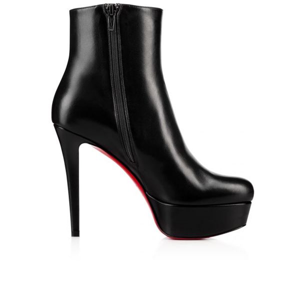 【Christian Louboutin】クリスチャン ルブタン Spikita Booty Bianca 120 mm Black Calfskin Leather Ankle Boots-高島屋オンラインストア - 公式