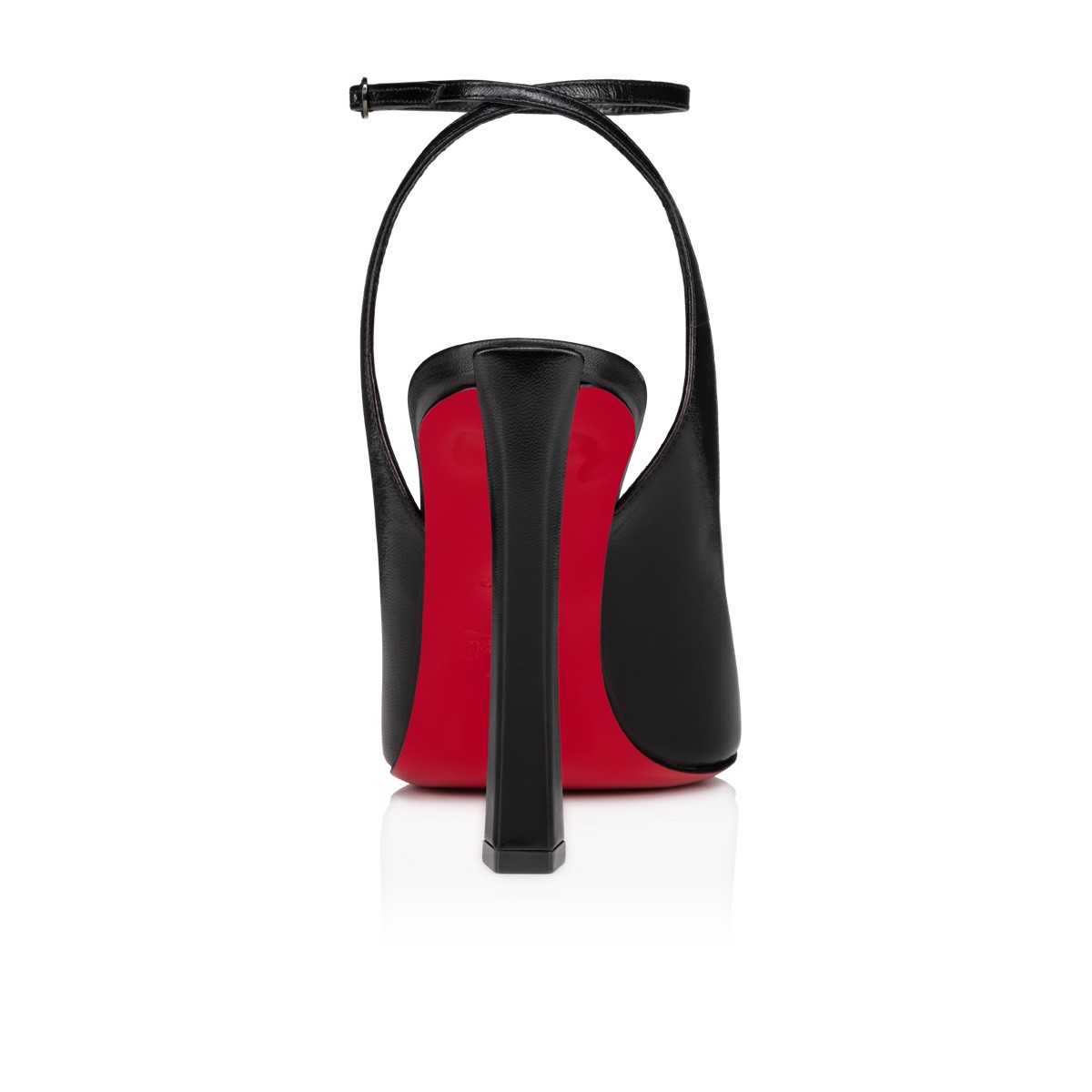 【Christian Louboutin】クリスチャン ルブタン Condora Strap 100 mm Black Leather Strappy Pumps-高島屋オンラインストア - 公式