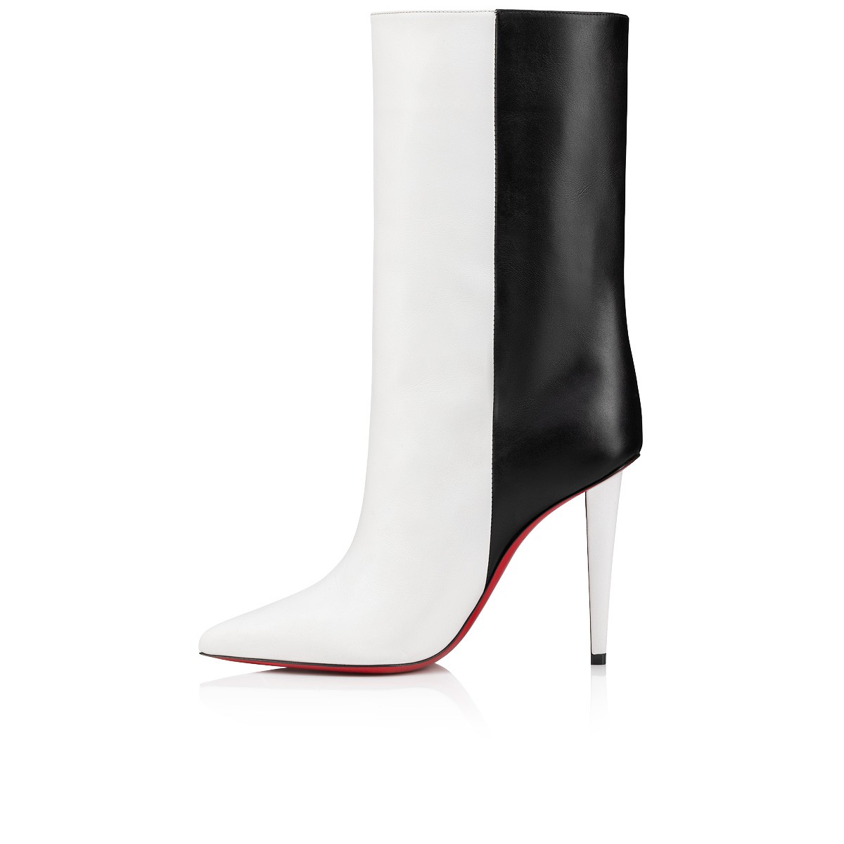 【Christian Louboutin】クリスチャン ルブタン Astrilarge Booty 100 mm Low Boots Bianco-高島屋オンラインストア - 公式