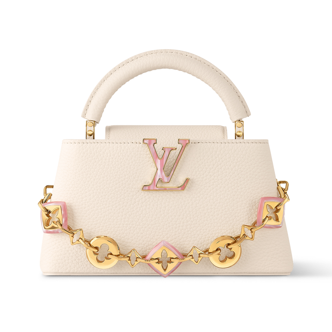 2025SS(春夏)新作【洗練されたデザイン♪】Louis Vuitton カプシーヌ EW MINI