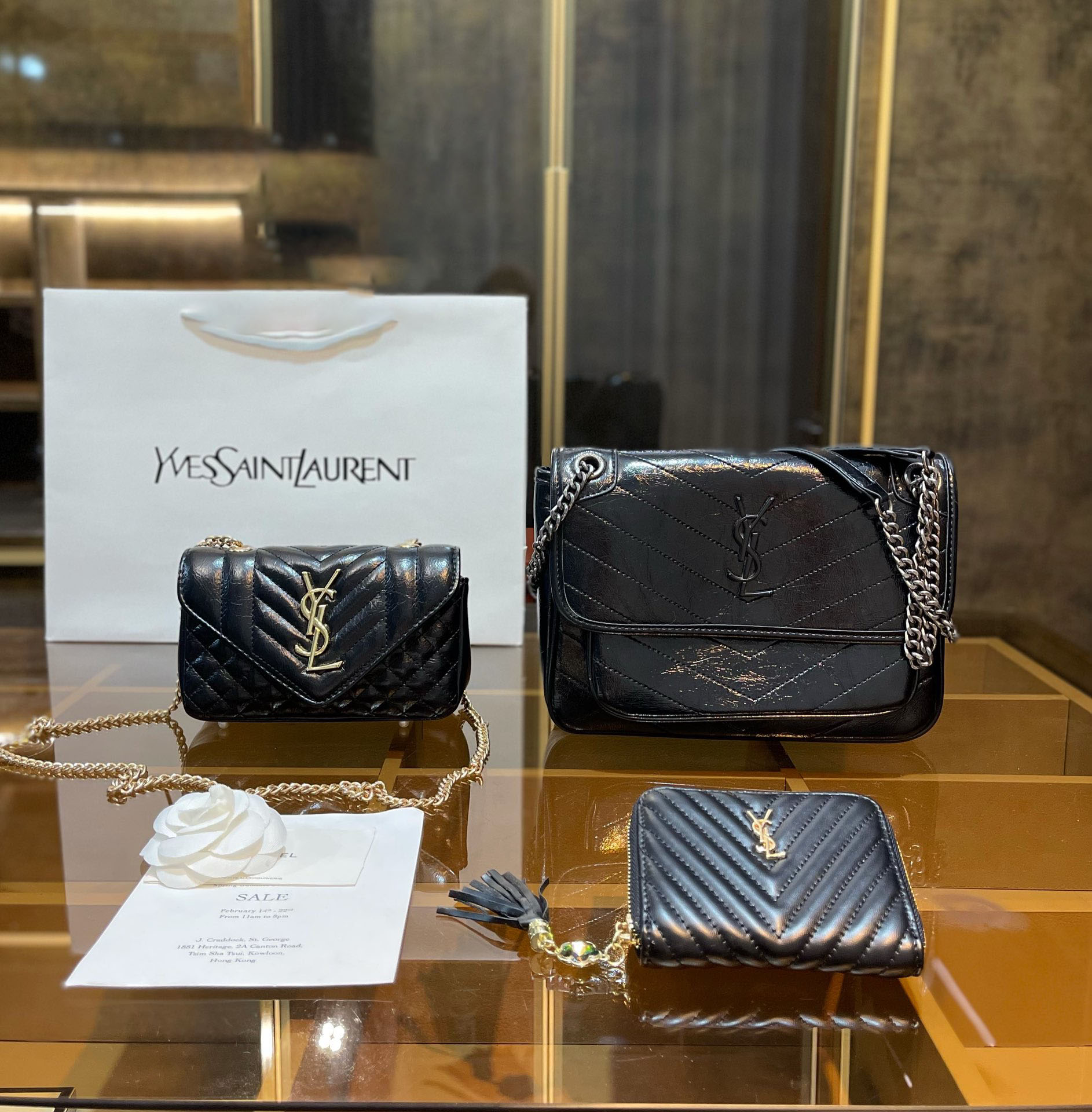 【関税負担なし★】【サンローラン】Saint Laurent3点セット お得-高島屋オンラインストア - 公式