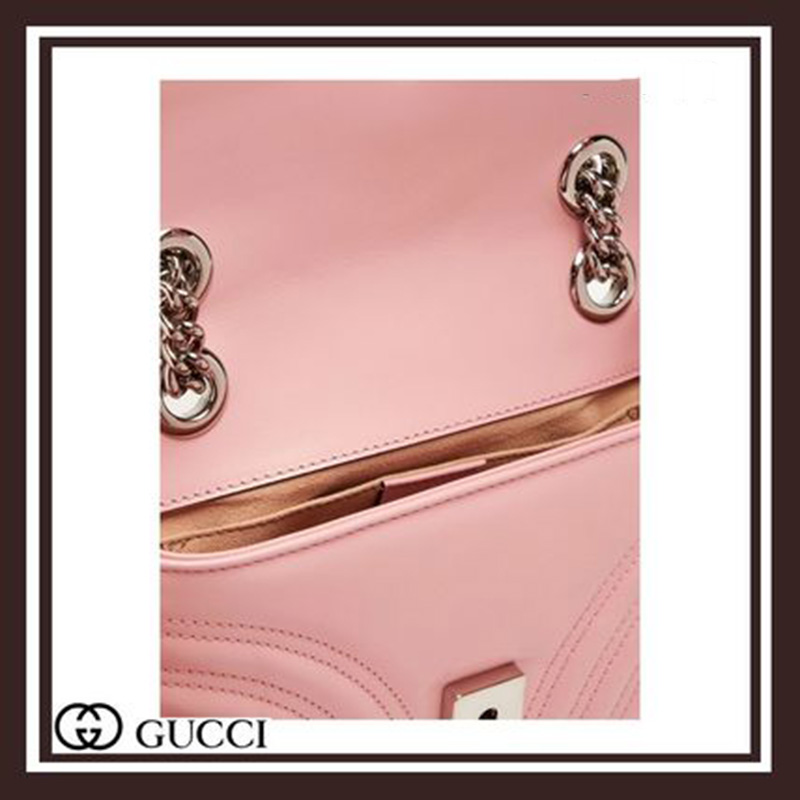 ★GUCCI★グッチ  GGマーモント ミニ レザーバッグ 四色