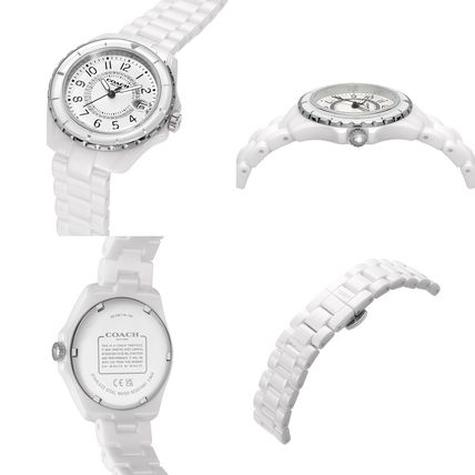 COACH コーチ 腕時計 レディース おしゃれ プレストン ホワイト