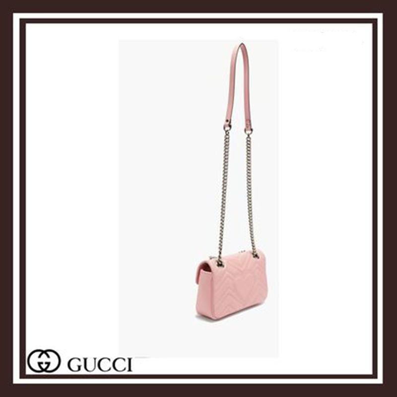 ★GUCCI★グッチ  GGマーモント ミニ レザーバッグ 四色