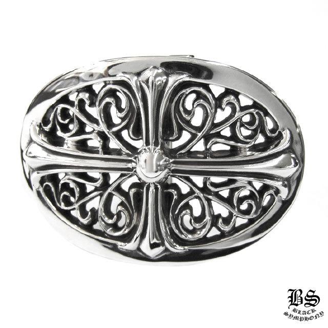 クロムハーツ クラシック オーバルクロス バックル 1.5(ベルトなし)