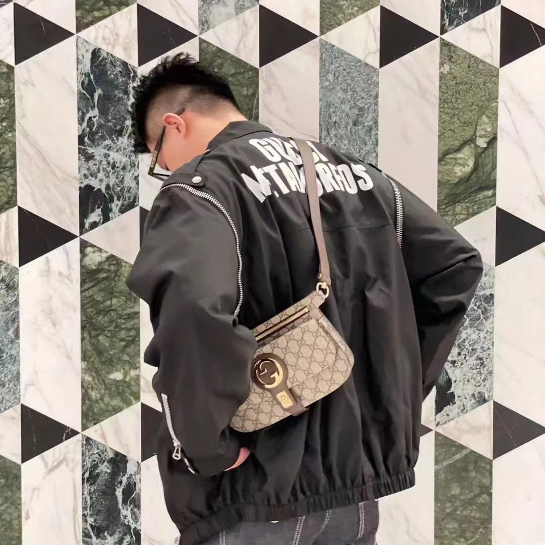 【GUCCI】グッチ Blondie ファニーパック クロスボディバッグ