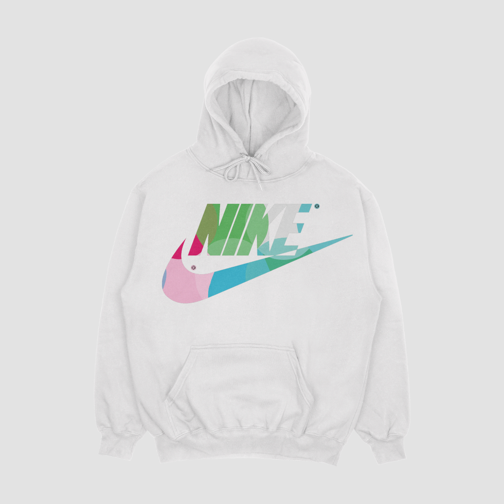 NIKEスウェット クル パーカー プリント 綿 男女兼用