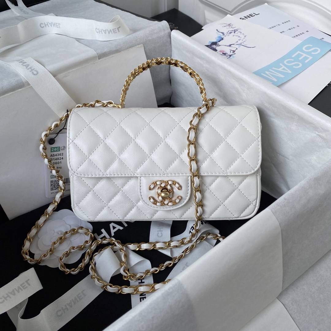 シャネル/CHANEL 24C AS4362 diamond letter handle mini 26CF – 三越