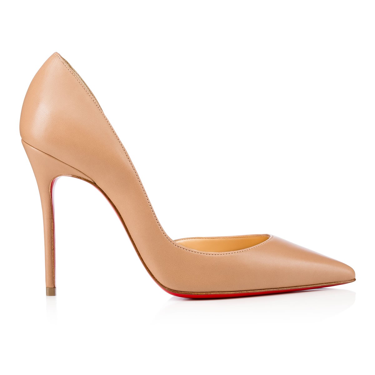 【Christian Louboutin】クリスチャン ルブタン Iriza 100 mm Blush Nappa Leather Pumps-高島屋オンラインストア - 公式