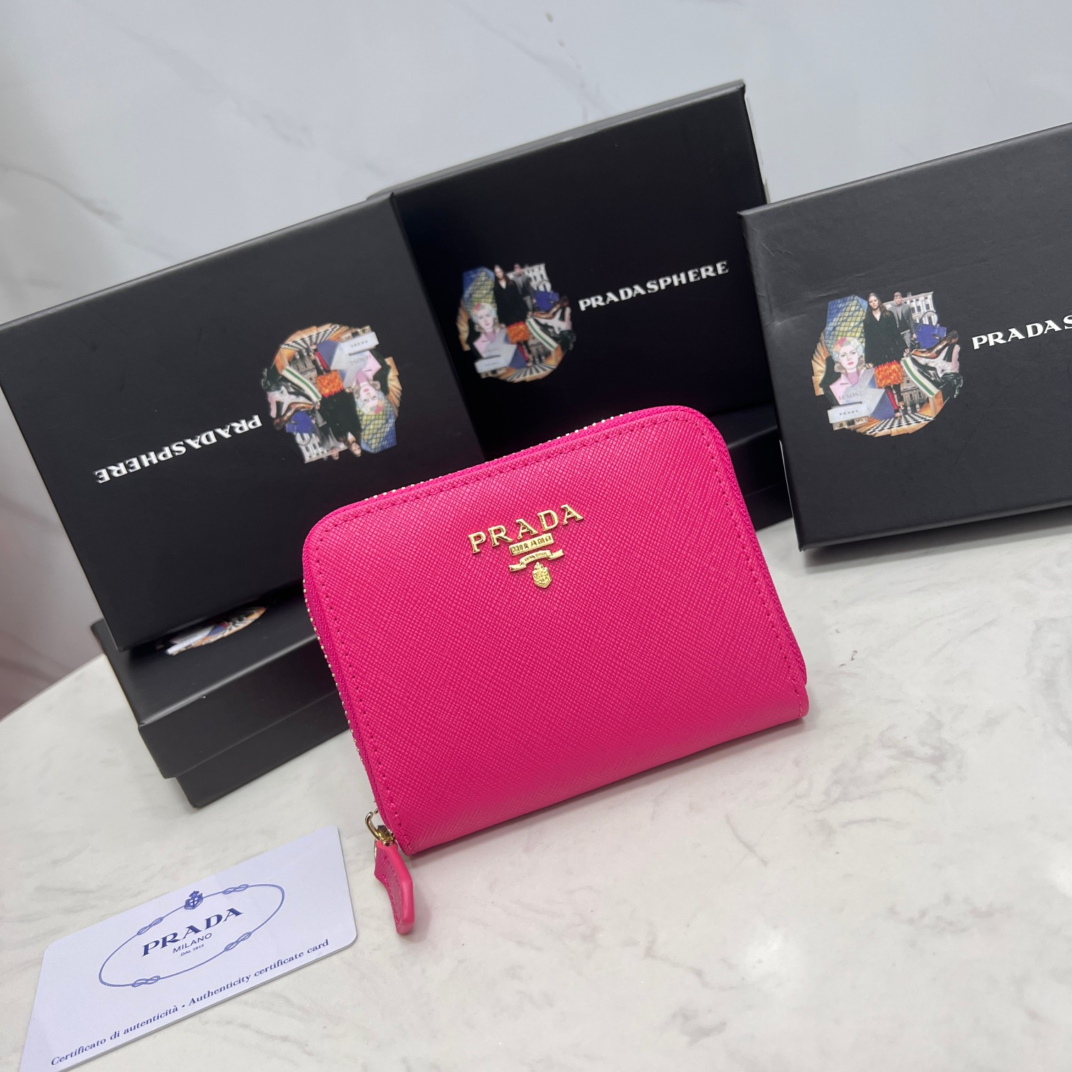 PRADA/プラダ サフィアーノレザー カードケース-高島屋オンラインストア - 公式