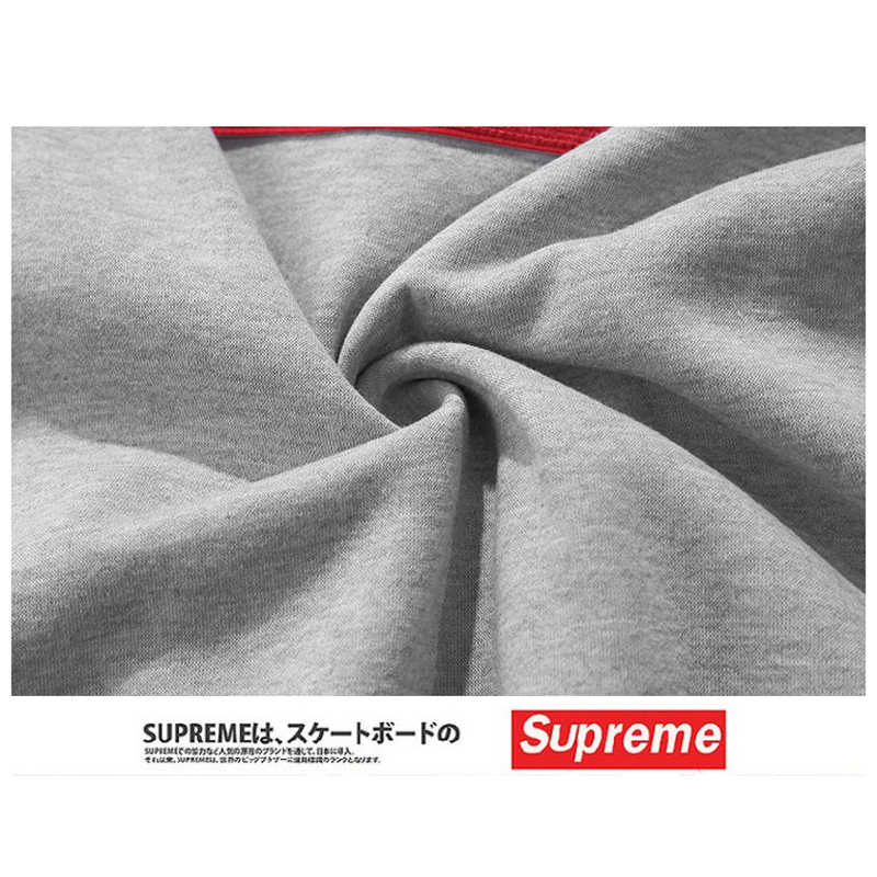 Supreme (シュプリーム) 15FW ボックスロゴ クルーネック スウェットシャツ(Box Logo Crewneck Sweatshirt) グレー