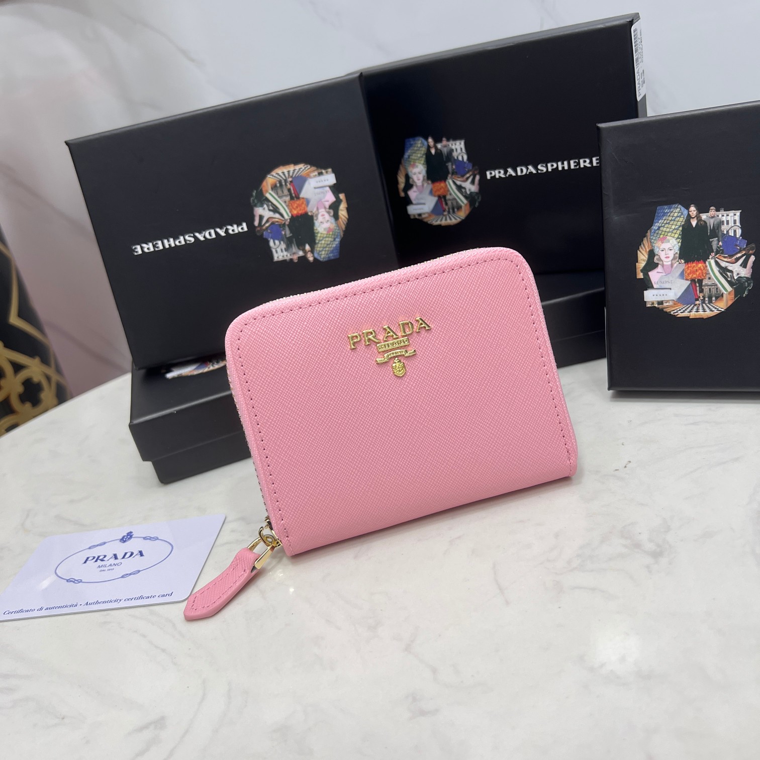 PRADA/プラダ サフィアーノレザー カードケース-高島屋オンラインストア - 公式