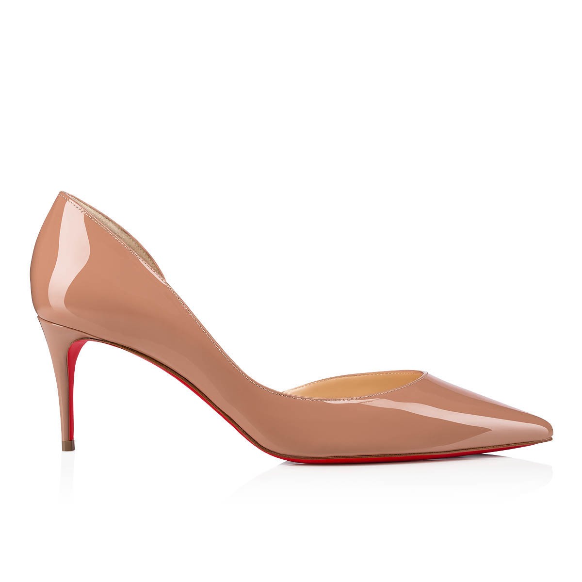 【Christian Louboutin】クリスチャン ルブタン Iriza 70 mm Blush Patent Calf Pumps-高島屋オンラインストア - 公式