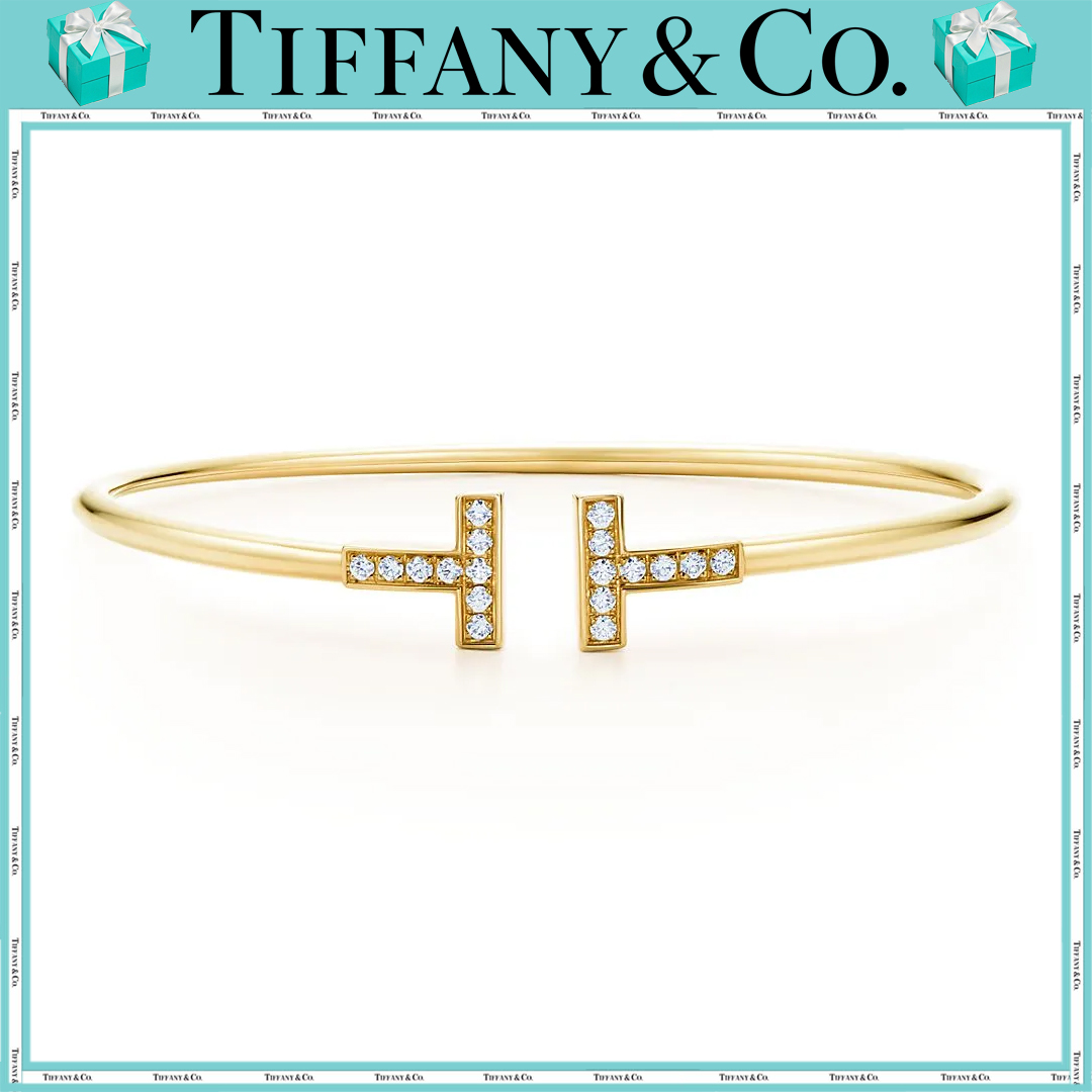 【 ティファニー】【国内発送/直営店】ダイヤモンド ワイヤー ブレスレット 18K ゴールド-高島屋オンラインストア - 公式