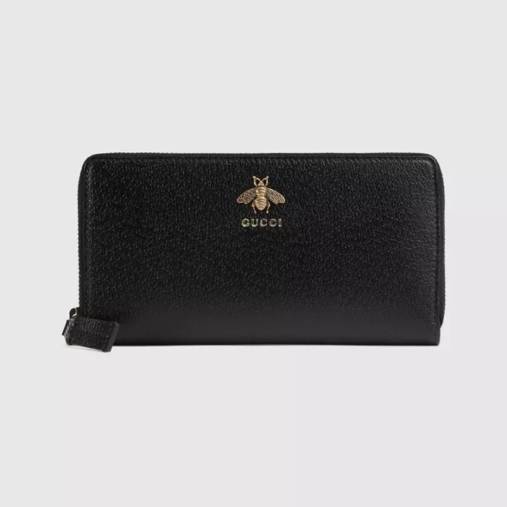 GUCCI グッチ〔アニマリエ〕レザー ジップアラウンドウォレット-高島屋オンラインストア - 公式