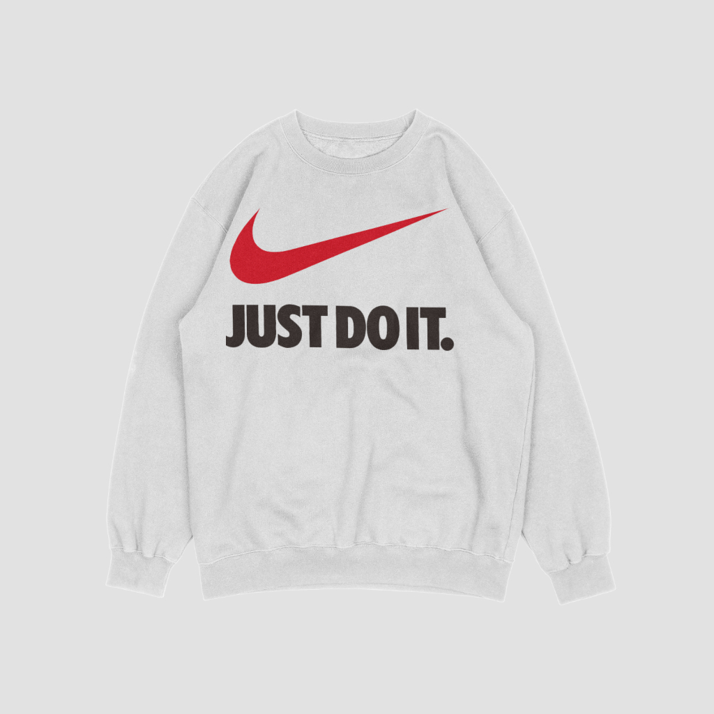 NIKEスウェット クル パーカー プリント  綿　男女兼用