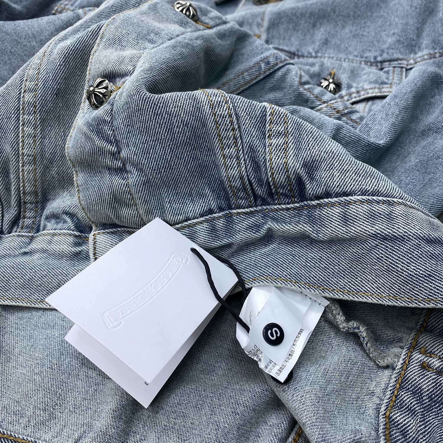 【Chrome Hearts】クロムハーツ 新作デニムジャケット Tシャツ