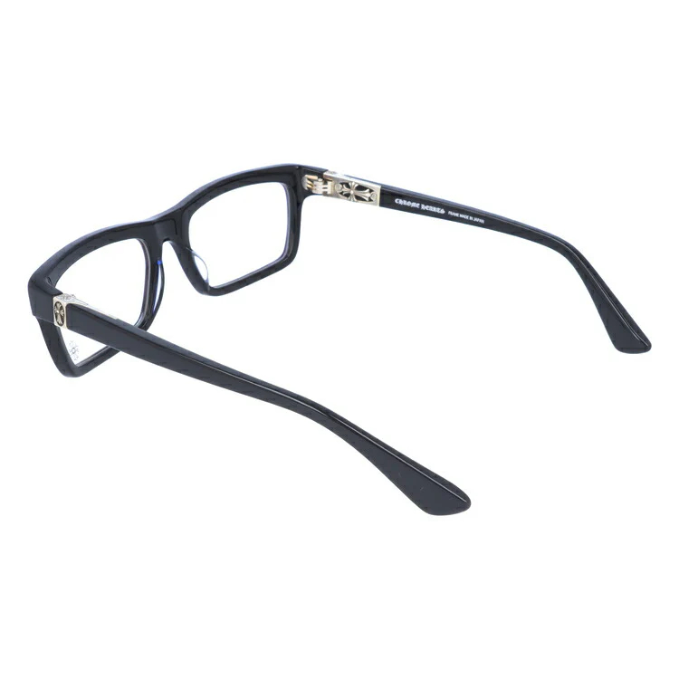 クロムハーツ メガネ 度付き 度なし 伊達メガネ 眼鏡 メガネフレーム CHROME HEARTS レギュラーフィット クロス PENETRANUS BK Black シルバー セル/スクエア型/ウェリントン型 ウェリントン型 ユニセックス メンズ レディース 紫外線 UVカット ラッピング無料-高島屋オンラインストア - 公式