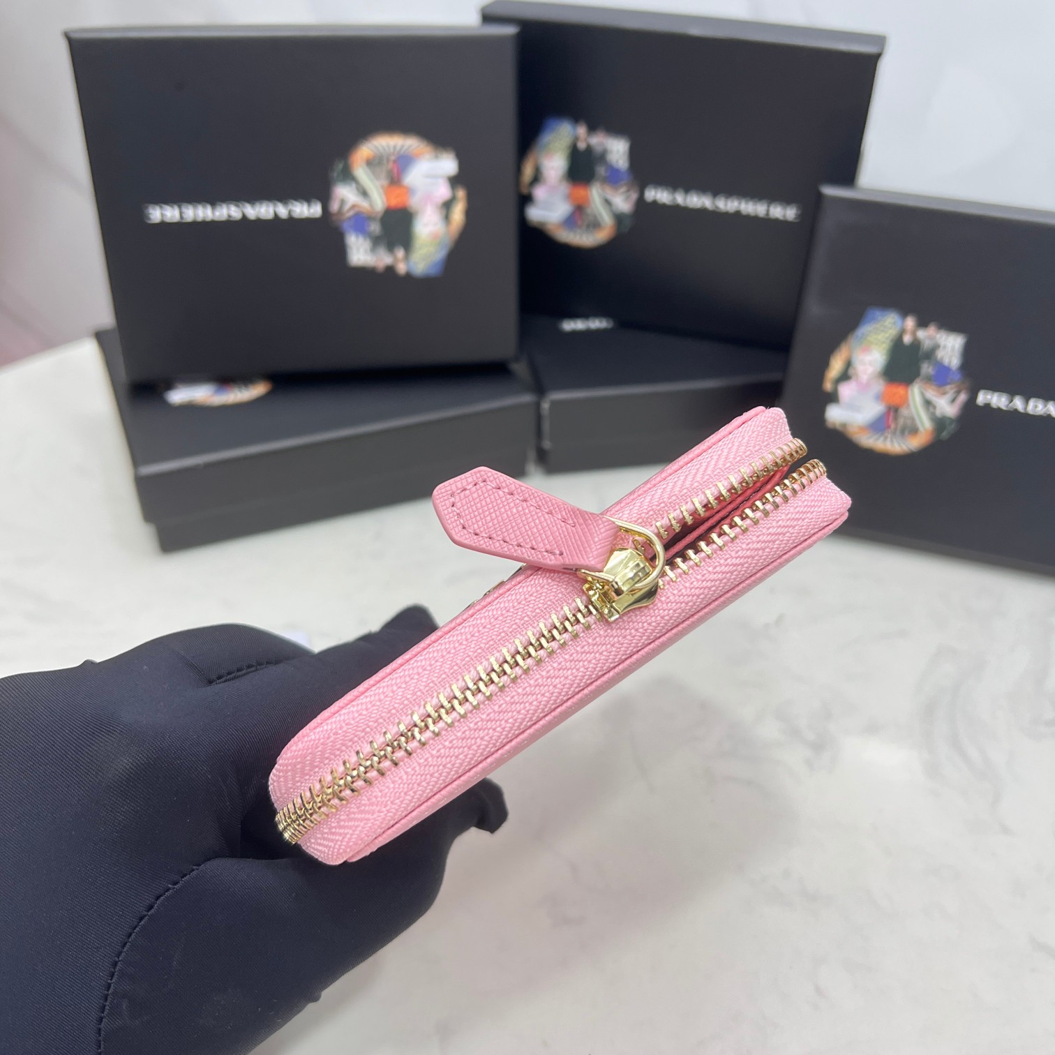 PRADA/プラダ サフィアーノレザー カードケース-高島屋オンラインストア - 公式