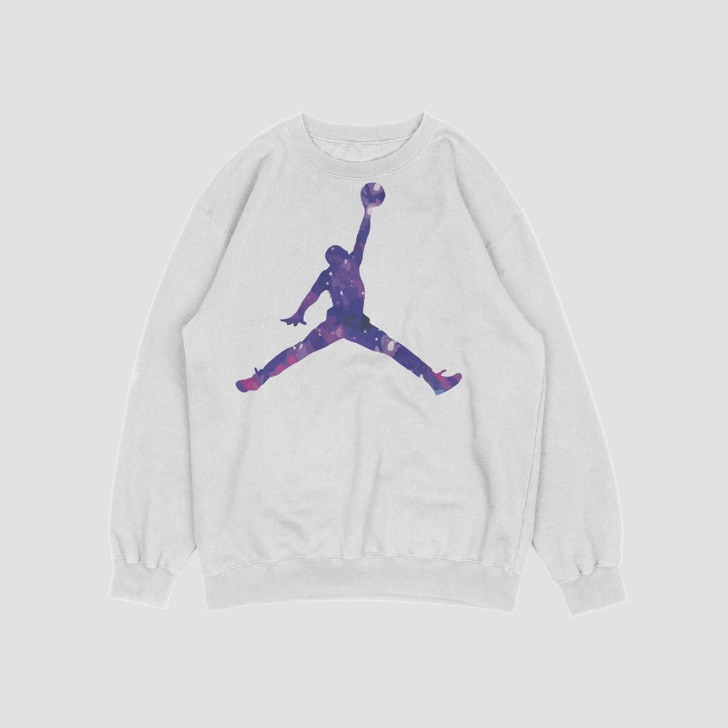 AIRJORDANスウェット クル パーカー プリント  綿　男女兼用