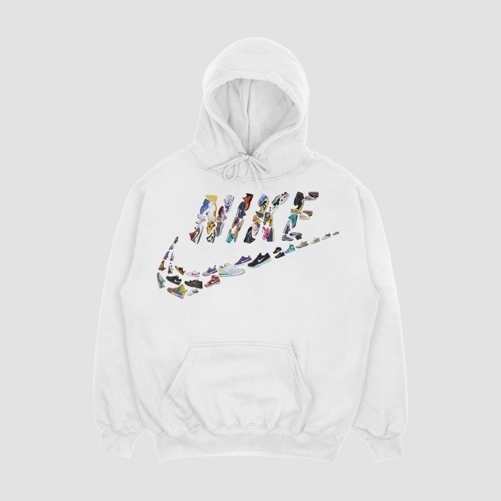 NIKEスウェット クル パーカー プリント  綿　男女兼用