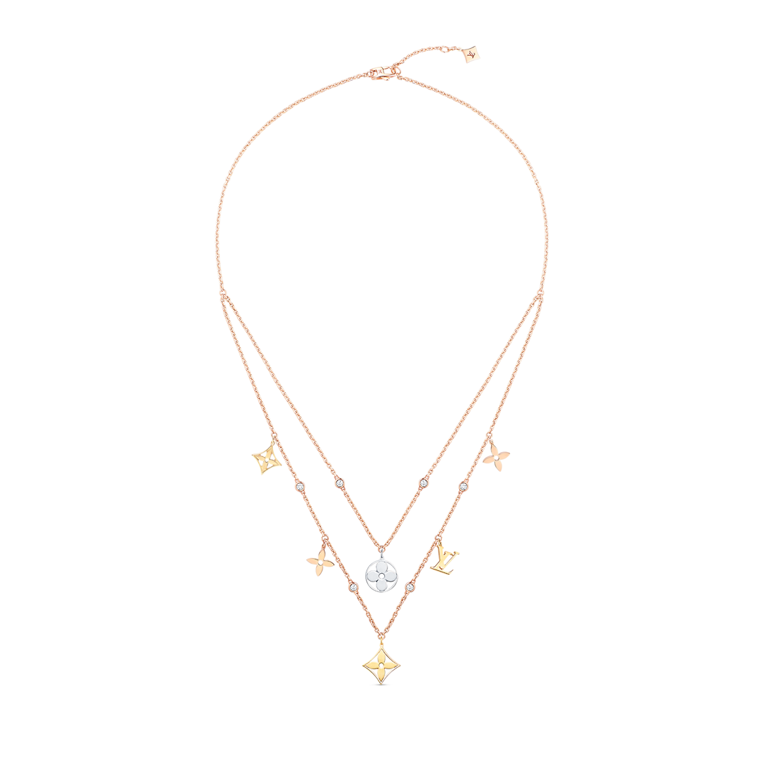 【国内発送/直営店】コリエ イディール チャーム（18Kスリーゴールド×ダイヤモンド）