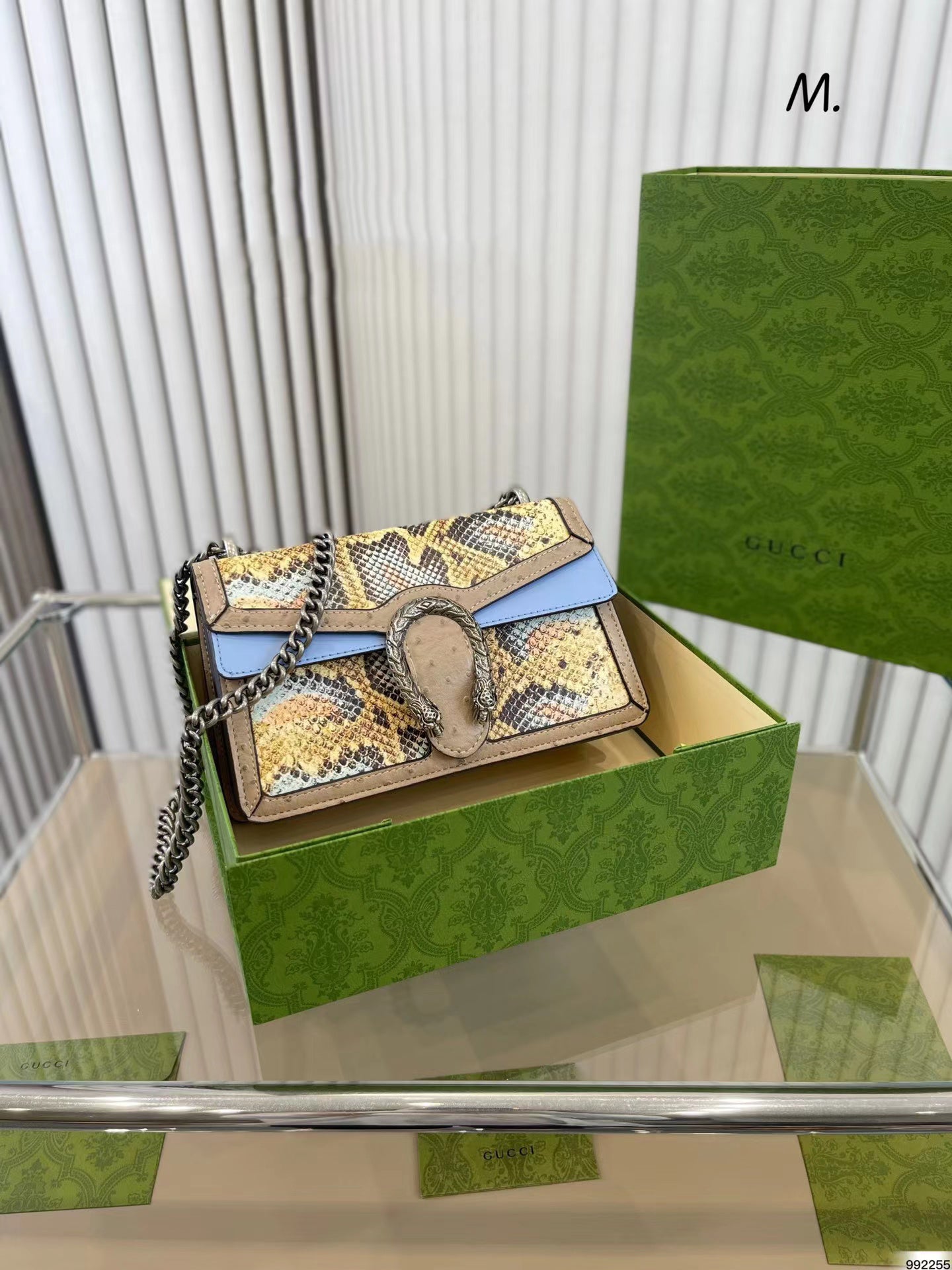 【GUCCI】グッチ 〔ディオニュソス〕レザー ショルダーバッグ