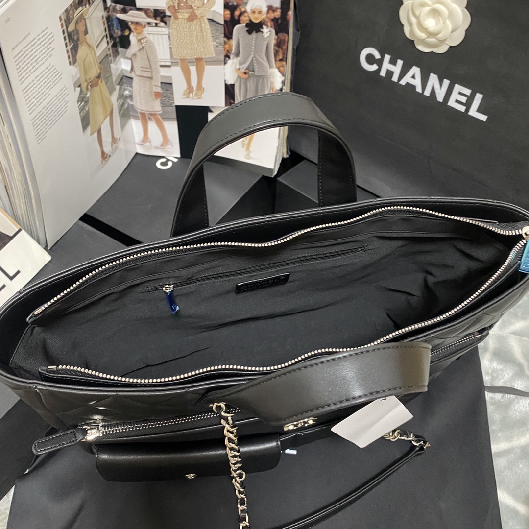 シャネル/CHANEL Calfskin Quilted Ultra Pocket Shopping Tote Navy AS3928 6-高島屋オンラインストア - 公式