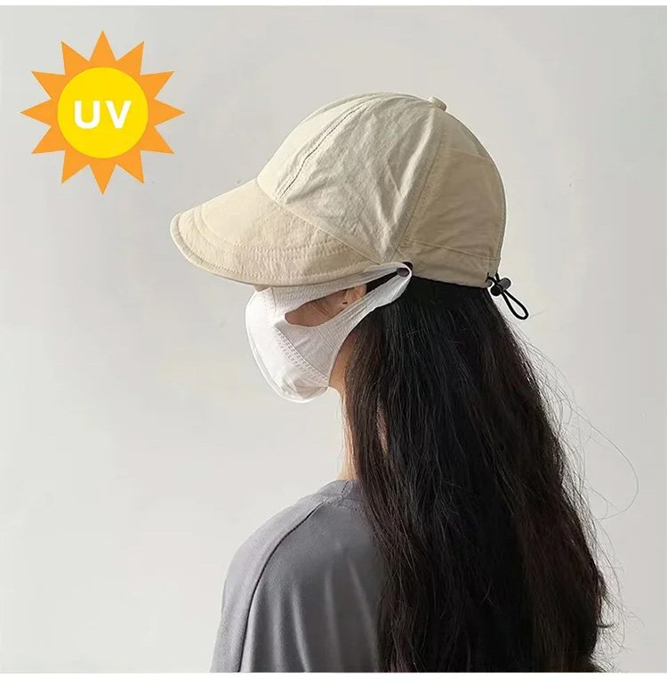 【大人気】夏おしゃれ UVカット帽子 レディース-男女兼用