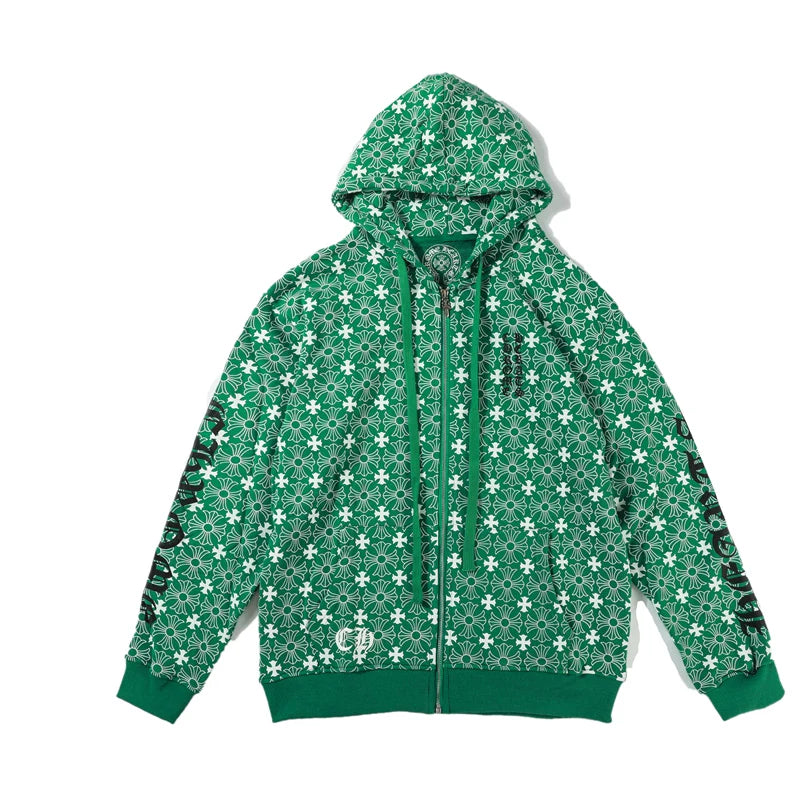 【クロムハーツ】 Chrome Hearts Zip Up Hoodie 8650 Tシャツ 長袖パーカー