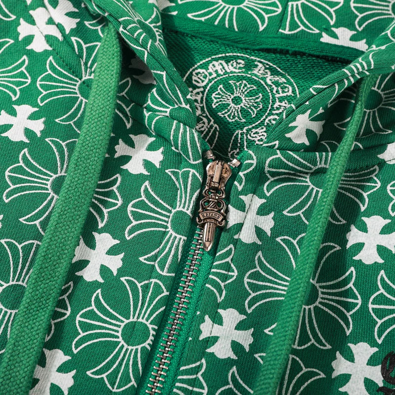 【クロムハーツ】 Chrome Hearts Zip Up Hoodie 8650 Tシャツ 長袖パーカー