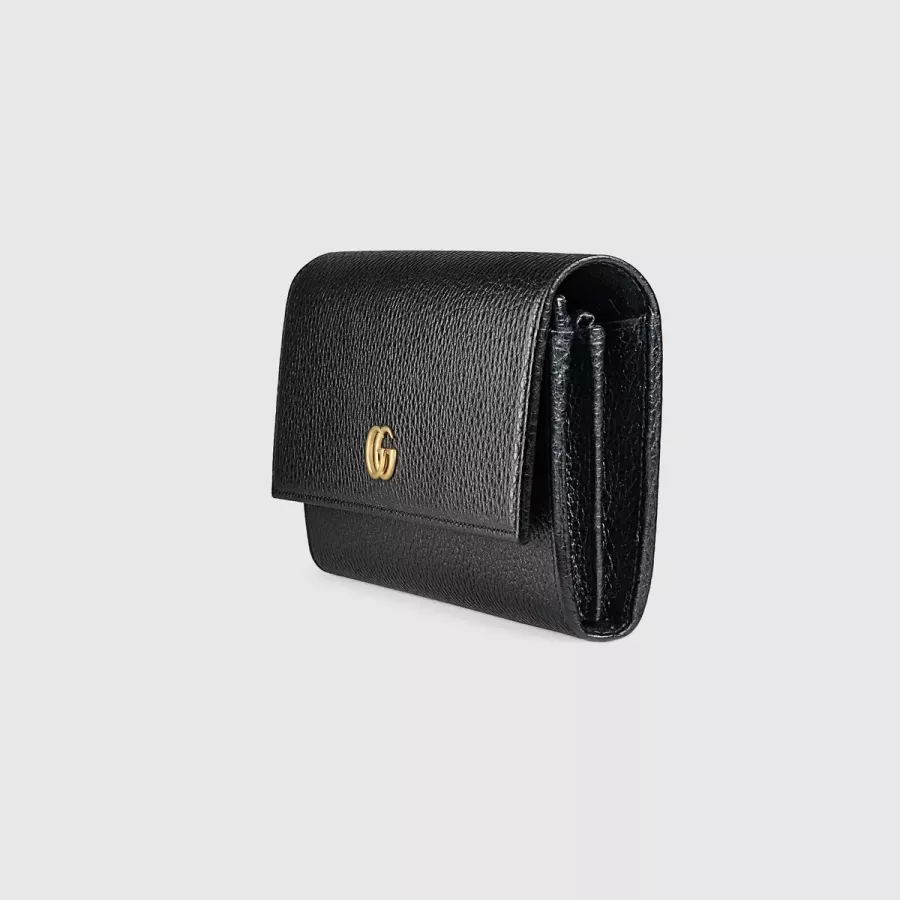GUCCI グッチ〔GG マーモント〕レザー コンチネンタルウォレット-高島屋オンラインストア - 公式