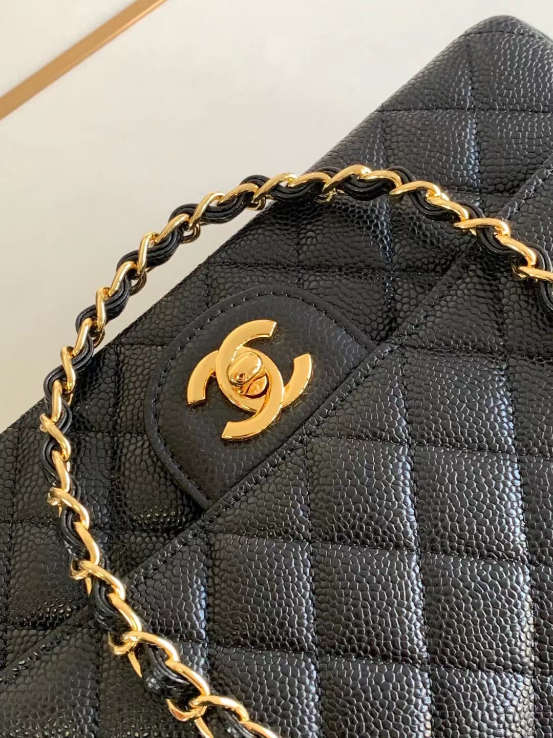 シャネル/CHANEL Flap Bag Carviar Leather Black Medium 1112-高島屋オンラインストア - 公式