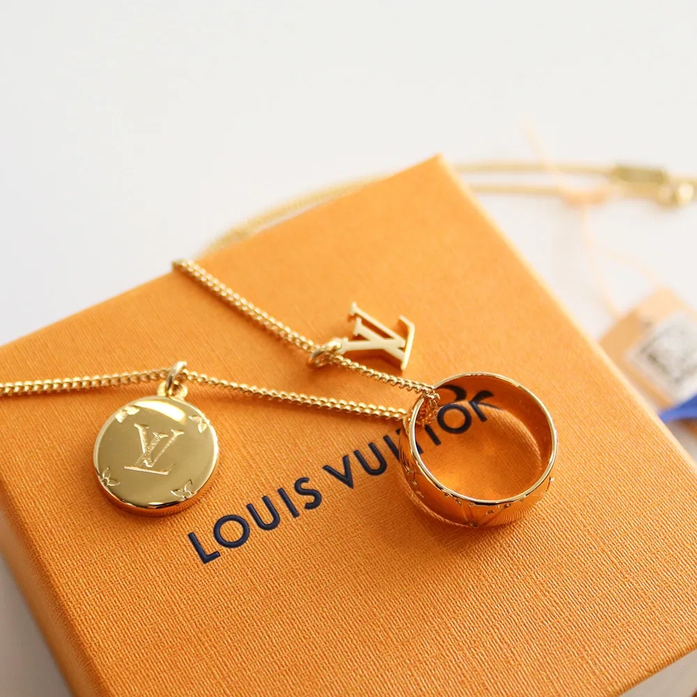 【国内発送/直営店】ネックレス リング モノグラムM80189