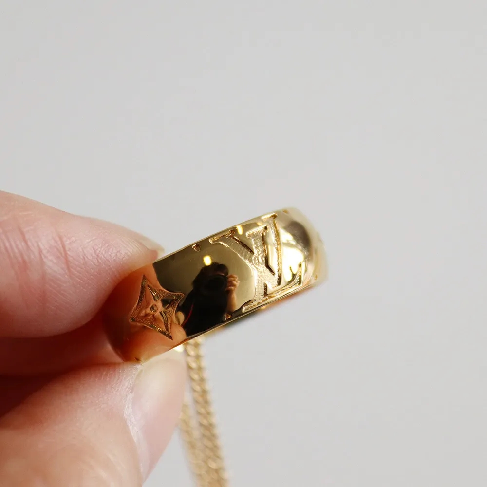 【国内発送/直営店】ネックレス リング モノグラムM80189