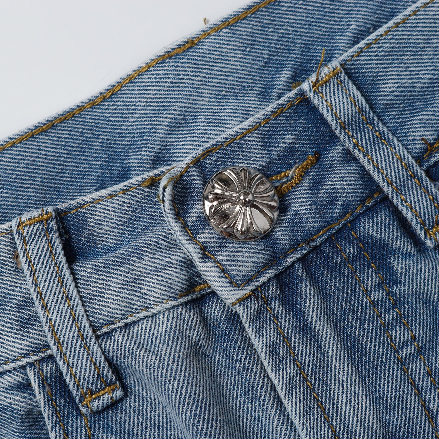 【Chrome Hearts】クロムハーツ 新作デニムショートパンツ 9919