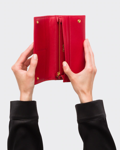 PRADA/プラダ サフィアーノトライアングル 財布-高島屋オンラインストア - 公式