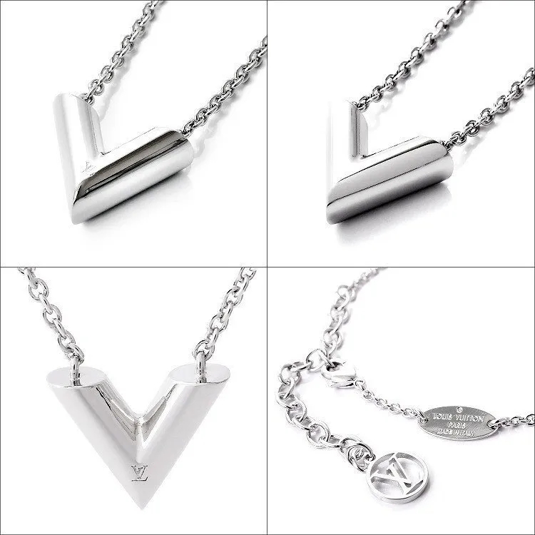 【国内発送/直営店】ネックレス 平野紫耀さん着用！M61083 アクセサリー LV ペンダント ・エセンシャルV 専用箱付き