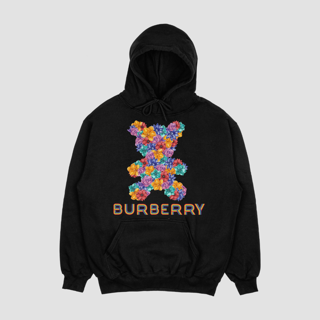 Burberryスウェット クル パーカー プリント  綿　男女兼用