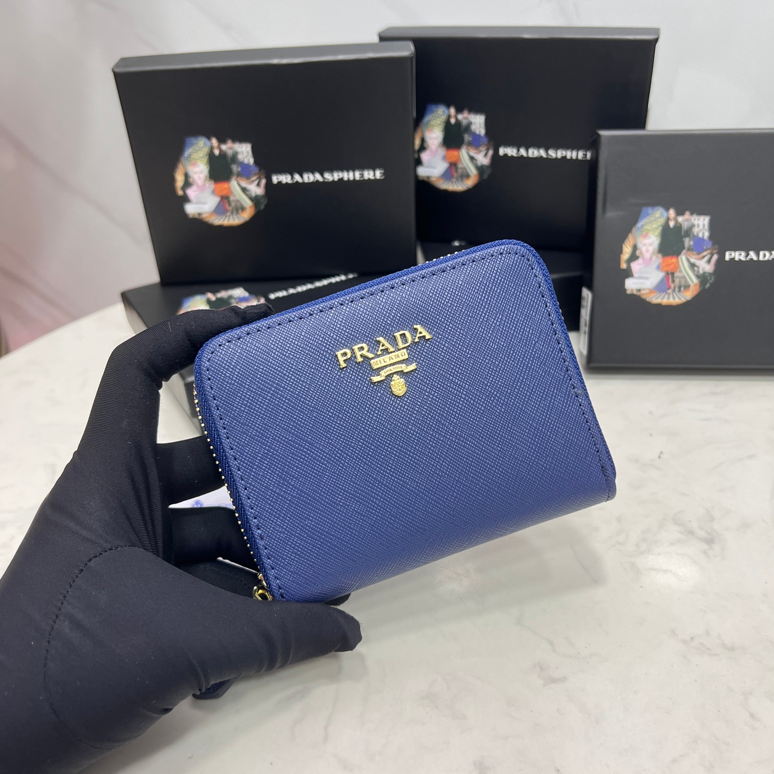 PRADA/プラダ サフィアーノレザー カードケース-高島屋オンラインストア - 公式