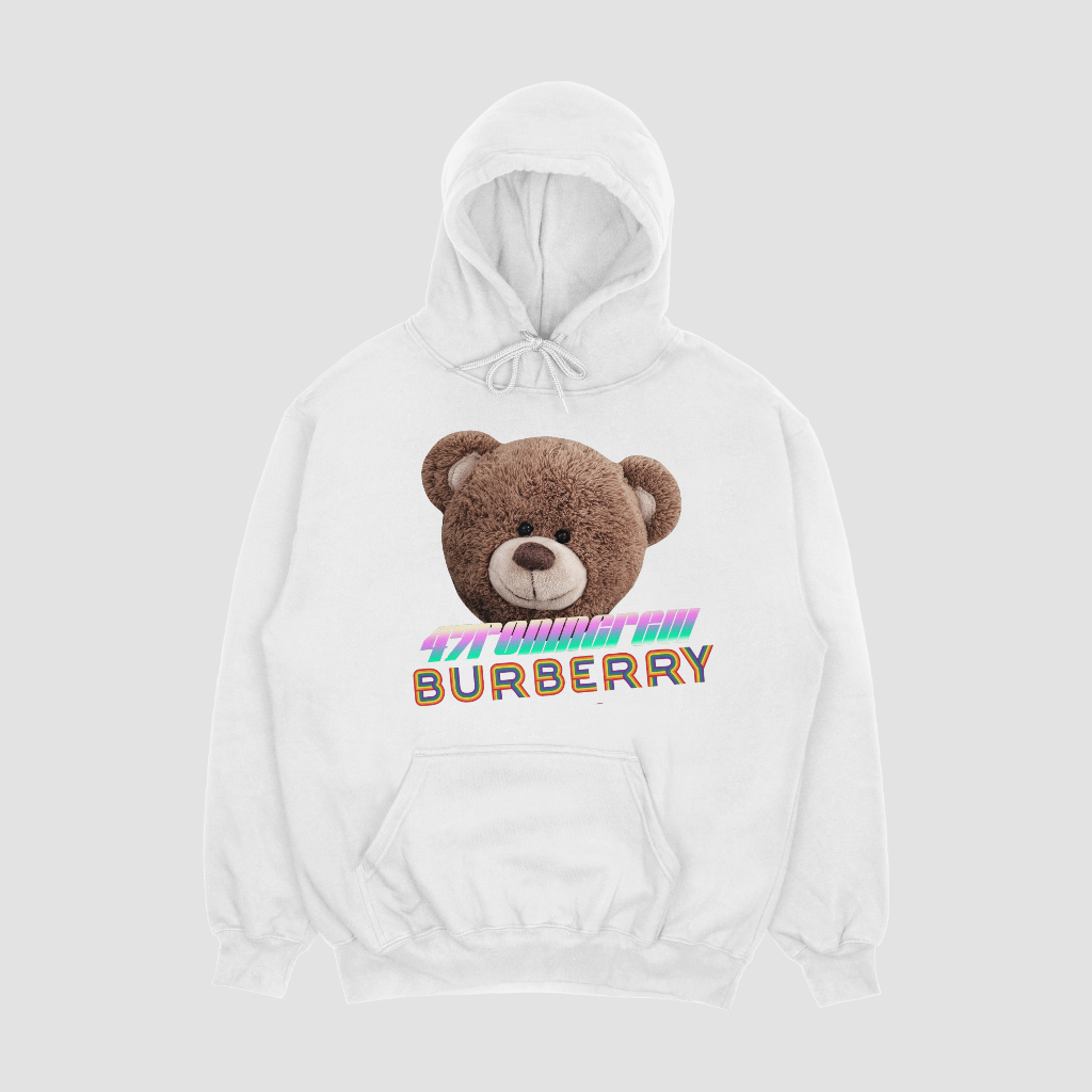 Burberryスウェット クル パーカー プリント 綿 男女兼用