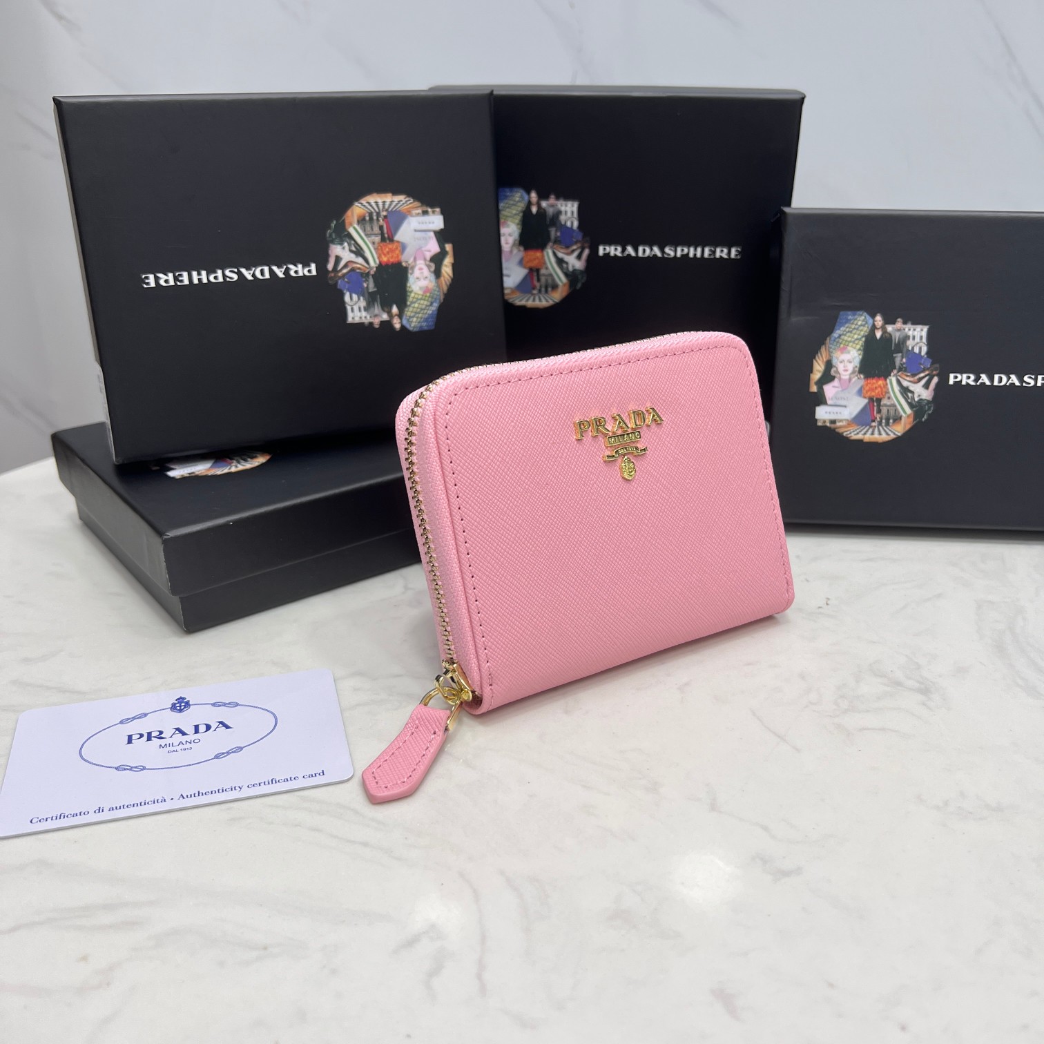 PRADA/プラダ サフィアーノレザー カードケース-高島屋オンラインストア - 公式