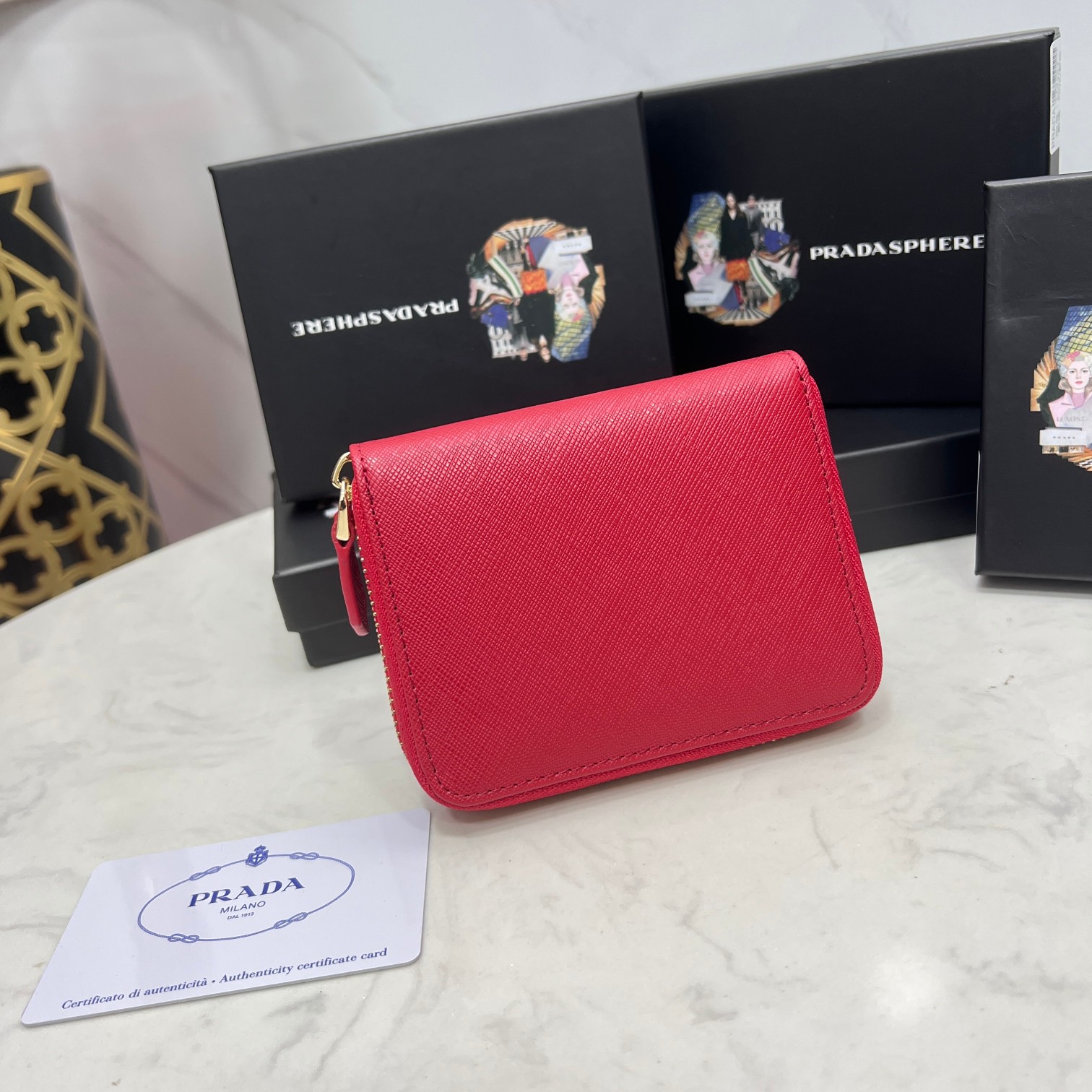 PRADA/プラダ サフィアーノレザー カードケース-高島屋オンラインストア - 公式