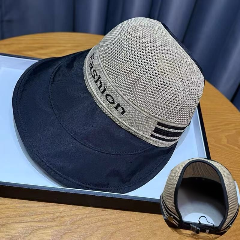 【マスクが掛けられる】おしゃれ速乾通気つば広日よけキャップレディース