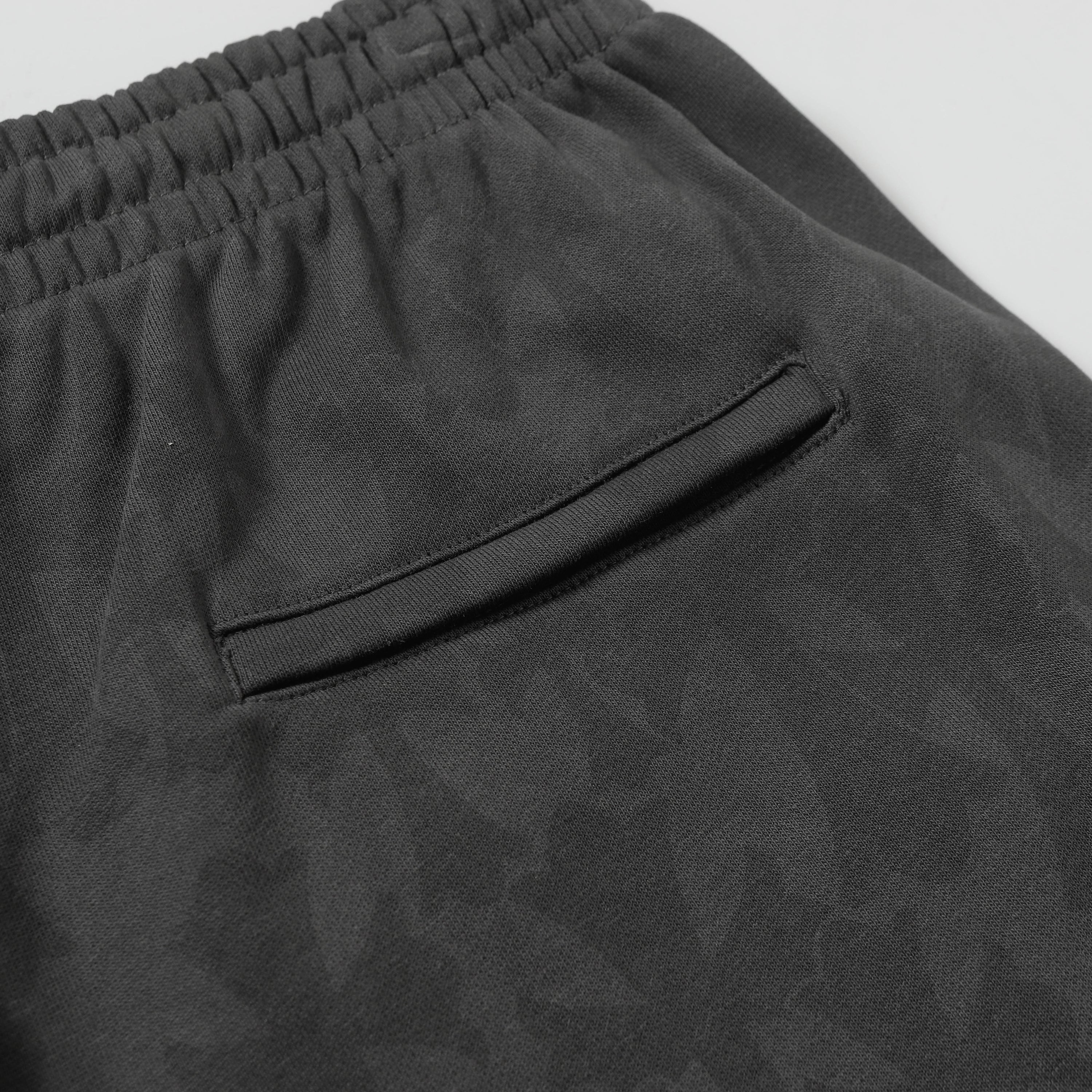 【Chrome Hearts】クロムハーツ ブラック トーナルモノグラム ホースシューロゴ ショートパンツ