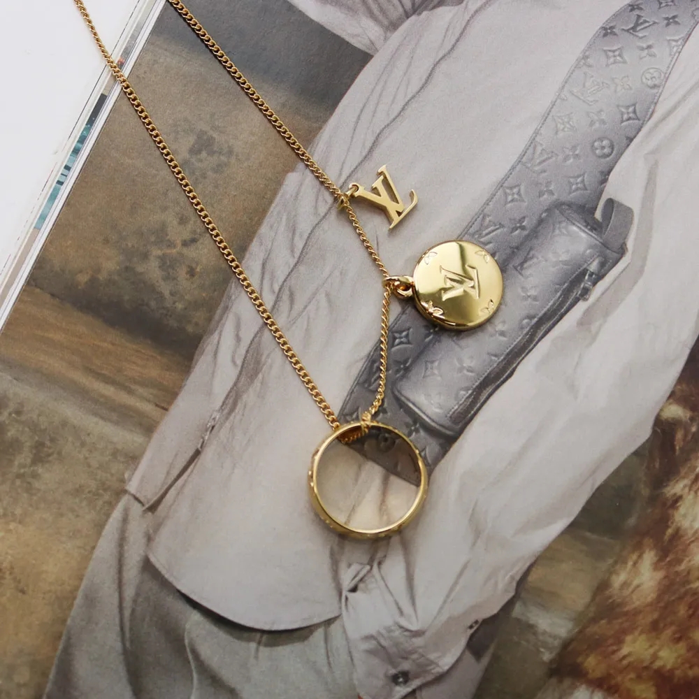 【国内発送/直営店】ネックレス リング モノグラムM80189