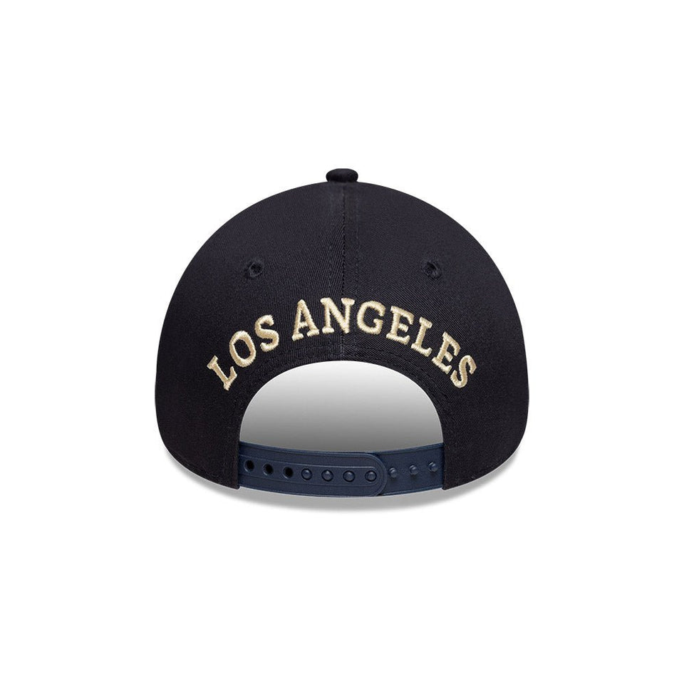 9FORTY A-Frame MLB Wordmark ロサンゼルス・ドジャース ネイビー