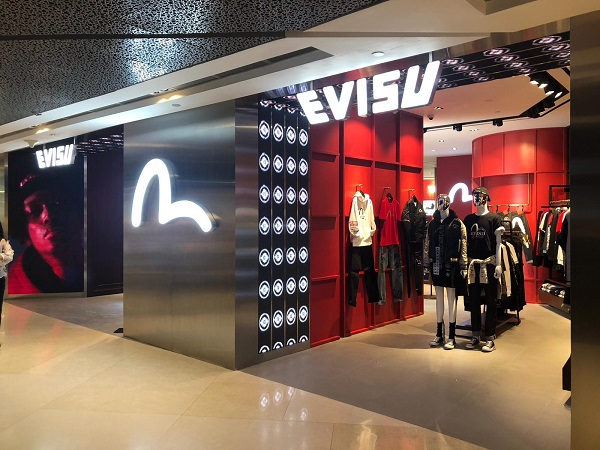 EVISUスウェット クル パーカー プリント  綿　男女兼用